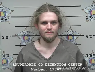 Booking photo from Lauderdale County, Alabama