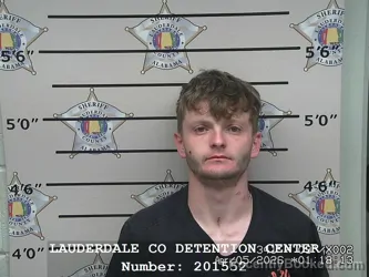 Mugshot of ALEX STEVEN PUSSER booked in Lauderdale County, Alabama on April 4, 2026