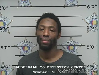 Mugshot of RASHARD DEANTE RICKS booked in Lauderdale County, Alabama on April 24, 2026