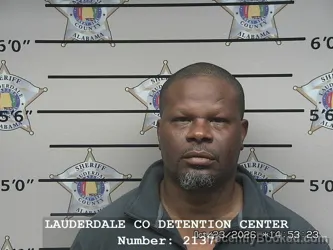 Mugshot of Dermarcus Donfize Mccoy booked in Lauderdale County, Alabama on October 23, 2026