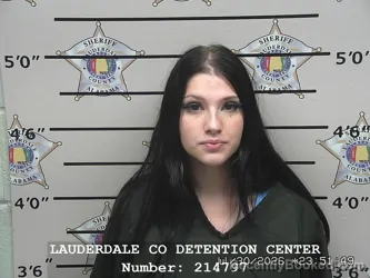 Mugshot of HAVEN ALEXIS MOORE booked in Lauderdale County, Alabama on July 30, 2026