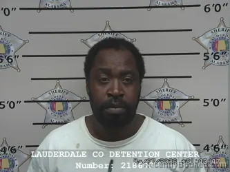 Mugshot of DEMARCUS DESHAWN ROBINSON booked in Lauderdale County, Alabama on May 7, 2026