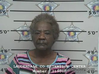 Mugshot of Patricia Key Bates booked in Lauderdale County, Alabama on August 24, 2026