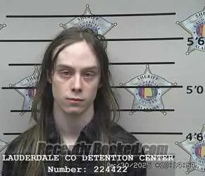 Booking photo from Lauderdale County, Alabama