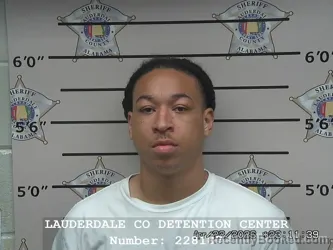 Mugshot of CASHAD JACOBE WILLIAMS booked in Lauderdale County, Alabama on April 22, 2026