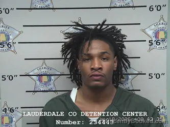 Booking photo from Lauderdale County, Alabama