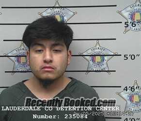 Booking photo from Lauderdale County, Alabama