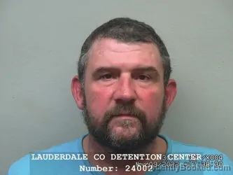 Mugshot of ERIC SHAWN BREWER booked in Lauderdale County, Alabama on May 5, 2026