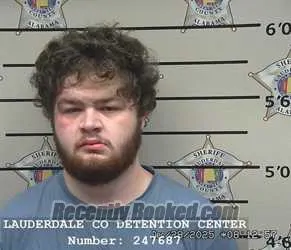 Booking photo from Lauderdale County, Alabama