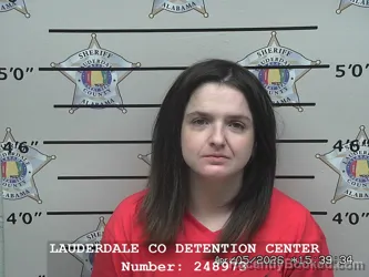 Mugshot of STEPHANIE ANN PAIGE booked in Lauderdale County, Alabama on April 5, 2026