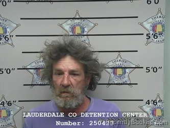 Mugshot of RONNIE DEAN JORDAN booked in Lauderdale County, Alabama on April 22, 2026