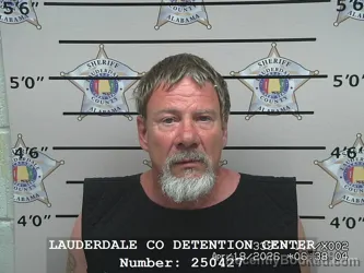 Mugshot of DAVID ROBERT DOLMAN booked in Lauderdale County, Alabama on April 18, 2026