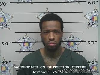 Mugshot of ADRIAN DARION ROBINSON booked in Lauderdale County, Alabama on April 23, 2026