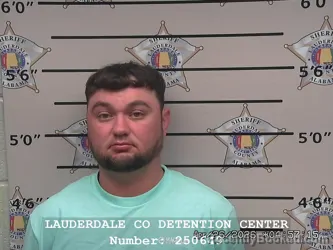 Mugshot of DEVIN JOE LAWSON booked in Lauderdale County, Alabama on April 26, 2026