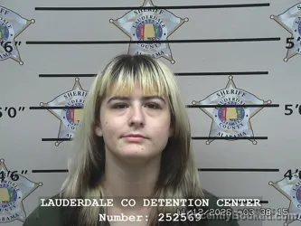 Mugshot of CHEYENNE MARIE KNAPP booked in Lauderdale County, Alabama on July 11, 2026