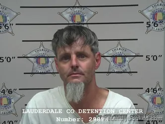 Mugshot of RODNEY GLENN PEDEN booked in Lauderdale County, Alabama on May 7, 2026