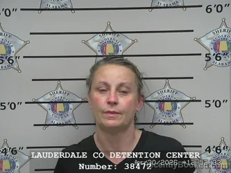 Mugshot of JUDITH LYNN BENSON booked in Lauderdale County, Alabama on April 30, 2026