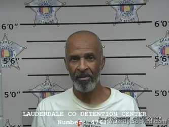 Mugshot of FRED LEE WILLIAMS booked in Lauderdale County, Alabama on June 15, 2026