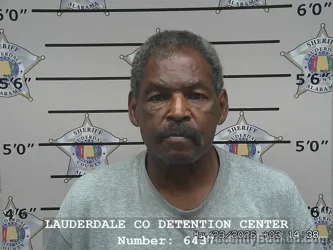 Mugshot of KENNETH D COWAN booked in Lauderdale County, Alabama on August 5, 2026