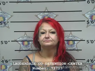Mugshot of ANDREA JOYCE ASHLEY booked in Lauderdale County, Alabama on May 13, 2026