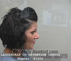 Booking photo from Lauderdale County, Alabama