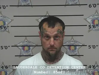 Mugshot of JOSHUA KEITH HUDSON booked in Lauderdale County, Alabama on April 19, 2026