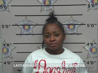 Booking photo from Lauderdale County, Alabama