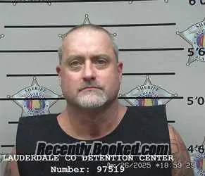 Booking photo from Lauderdale County, Alabama