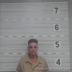 Mugshot of Remanda Gail Brown booked in Lawrence County, Alabama on October 3, 2026