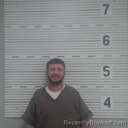 Mugshot of Brandon Anthony Chaney booked in Lawrence County, Alabama on September 8, 2026