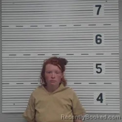 Mugshot of SKYLAR PAIGE COTTINGHAM booked in Lawrence County, Alabama on June 19, 2026