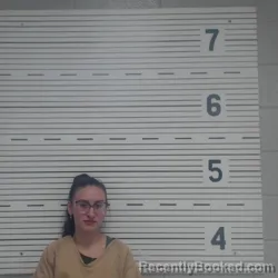Mugshot of Emma Grace Medina booked in Lawrence County, Alabama on October 6, 2026