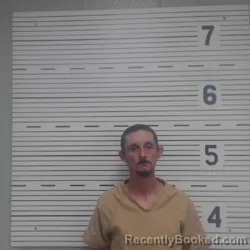 Mugshot of Justin Wade Moats booked in Lawrence County, Alabama on October 1, 2026