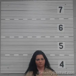 Mugshot of LINDA GAIL TREADWAY booked in Lawrence County, Alabama on April 28, 2026