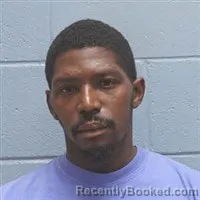 Mugshot of Kentavius Jacolby Robinson booked in Lee County, Alabama on October 9, 2026
