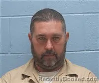 Mugshot of Ronald Wayne Muzyka booked in Lee County, Alabama on October 5, 2026