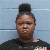 Mugshot of LAANGEL LASEXYANA UNIQUE CARROLL booked in Lee County, Alabama on March 20, 2026