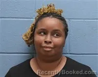 Mugshot of AMBRELIA DAJOUR MYERS booked in Lee County, Alabama on March 22, 2026