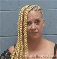 Mugshot of Melissa Russell booked in Lee County, Alabama on May 27, 2026