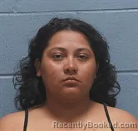 Mugshot of RUTH ANALI GARCIA RAMIREZ booked in Lee County, Alabama on July 9, 2026
