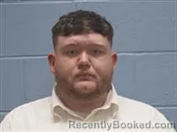 Mugshot of Brandon Lomax Holladay booked in Lee County, Alabama on July 30, 2026