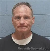 Mugshot of Jeffrey Ray Harrell booked in Lee County, Alabama on August 21, 2026