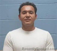 Mugshot of Abel Chavez Guevara booked in Lee County, Alabama on August 23, 2026