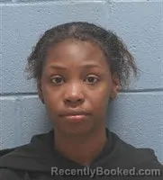 Mugshot of Jaliyah Delilah Camille Grant booked in Lee County, Alabama on October 15, 2026