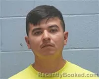 Mugshot of Mario Alcantar booked in Lee County, Alabama on October 19, 2026