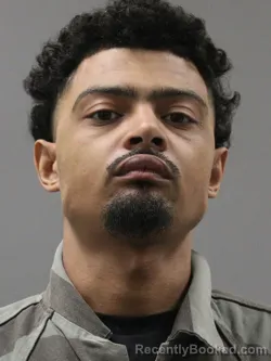 Mugshot of MALIK LAMONT RHODES booked in Limestone County, Alabama on April 24, 2026