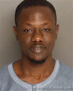 Mugshot of Alieu D Ceesay booked in Berkeley County, South Carolina on July 3, 2026