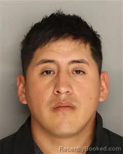 Mugshot of Victor Amaury De La Vega Espinoza booked in Berkeley County, South Carolina on April 5, 2026