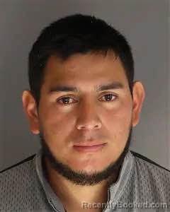 Mugshot of Isaac Eulises Funes-Zavala booked in Berkeley County, South Carolina on April 25, 2026