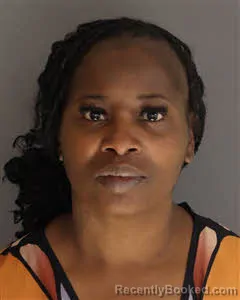 Mugshot of Olanda Denise Goodwin booked in Berkeley County, South Carolina on April 24, 2026